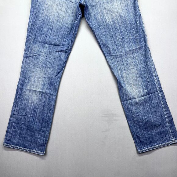 Rock &‎ Republic Slim Straight Jeans Womens Size 8 Light Wash Blue Flap Pocket - Picture 13 of 14